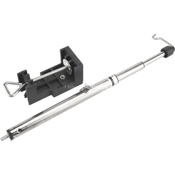 EXTOL CRAFT teleszkópos állvány mini köszörűgépekhez; magasság: 25-54cm,
felfogatás max.:6,4cm, 360 fokban körbeforgatható fej