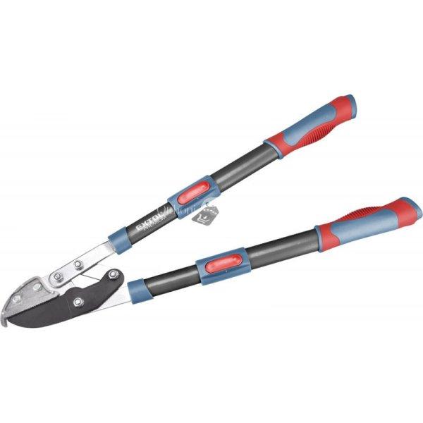 EXTOL PREMIUM ágvágó olló; rávágó, tapadásmentes él, max.45mm vágás,
teleszkópos ellipszis ALUnyél, gumírozott fogantyú, 670-940