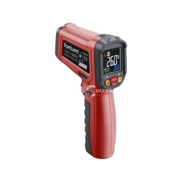 FORTUM infravörös, digitális hőmérő, -40°C~ +800°C, LCD kijelző, nem
lázmérő