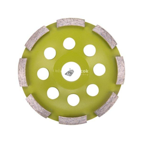 EXTOL CRAFT gyémántcsiszoló korong; 125mm×22,2mm, egysoros