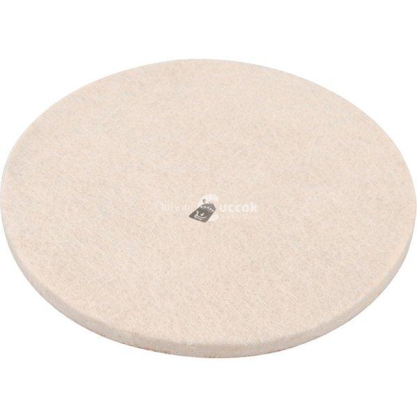 EXTOL PREMIUM polírkorong, fehér, báránybőr (gyapjú); 125 mm, 7 mm vastag,
tépőzáras