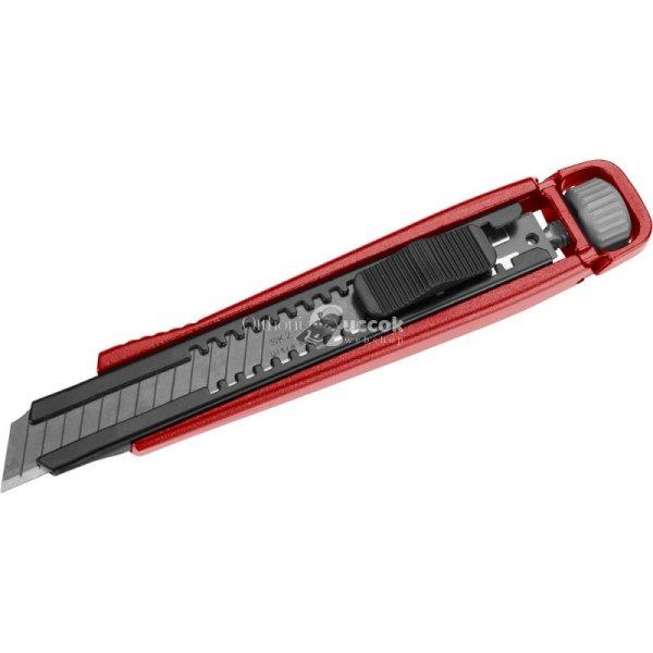 FORTUM tapétavágó kés, ALU+acél házas; 18 mm, csavaros rögzítés,
pótpenge: 4780003