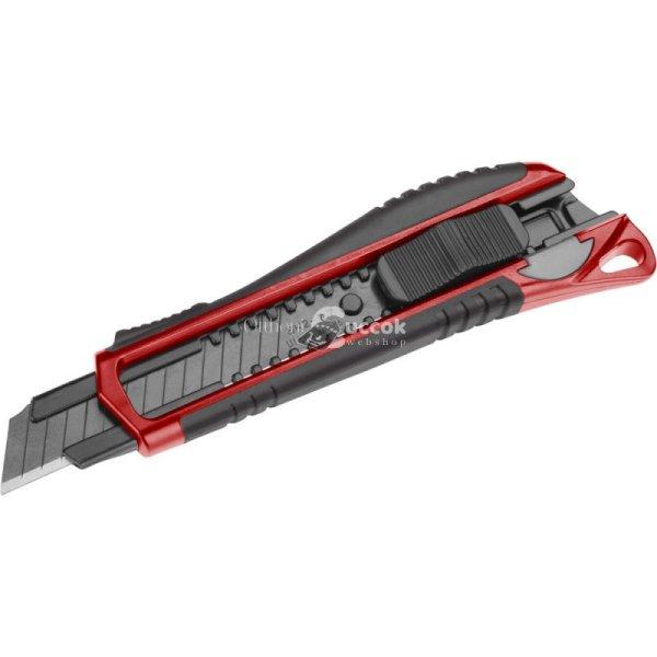 FORTUM tapétavágó kés, gumirozott ABS+acél házas; 18 mm, pótpenge:
4780003