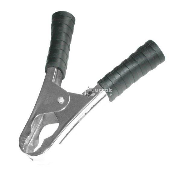 Home VBC 100/BK akkumulátorcsipesz, 100 A, szigetelt, forrasztható, 12 V, 110
mm, fekete