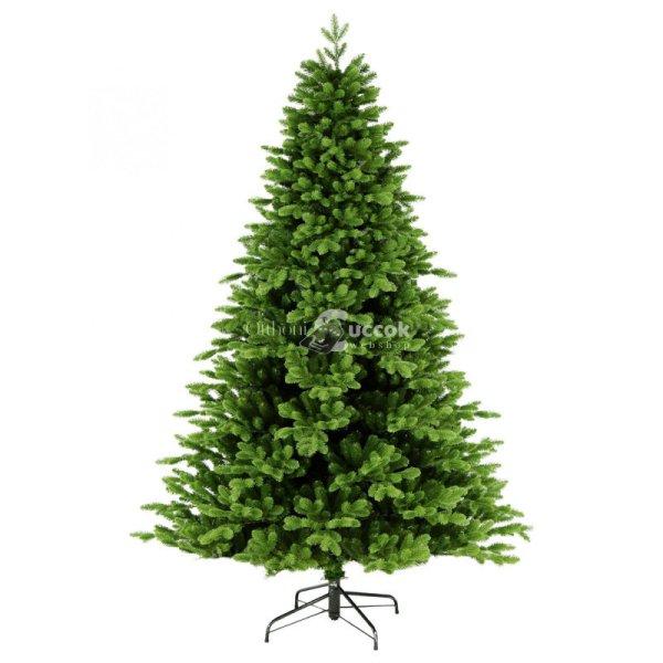 Home KMF 6/180 műfenyő beépített világítással, 350 db LED, 180 cm
magasság, 106 cm átmérő, talpkapcsoló, 4 funkció