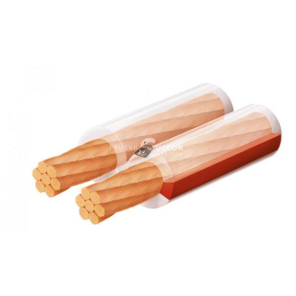 SAL KLS 4T hangszóróvezeték, átlátszó, 2 x 4 mm2, 0,15 mm elemi szál, 50
m/ tekercs