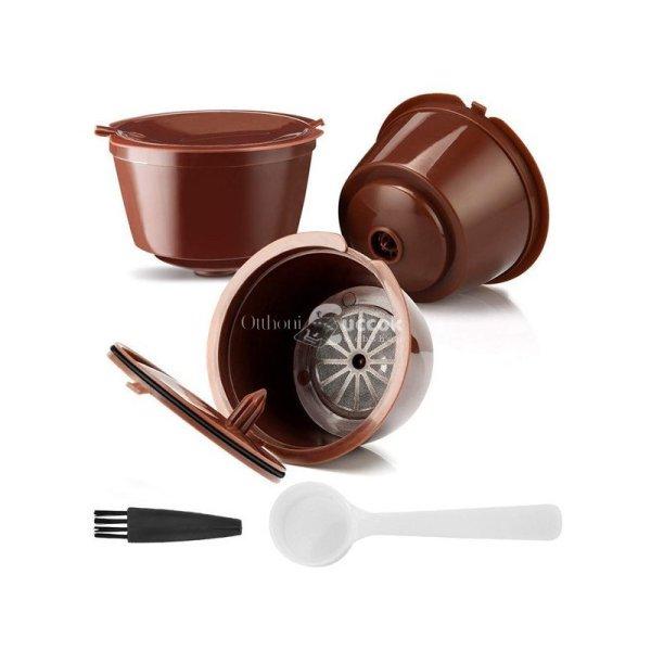 3 db újrafelhasználható Dolce Gusto kávékapszula