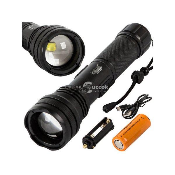 Katonai taktikai nagyítós zseblámpa xhp160 LED-del