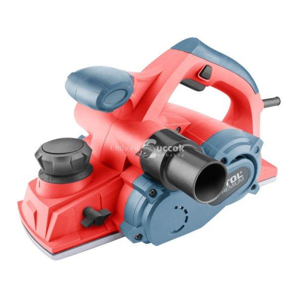 EXTOL PRMIUM gyalugép 1000W, 16.000 1/perc, kés: 110mm, mélység: 0-3,0 mm,
falcolás: 0 -8,0 mm - ÁLLVÁNY NÉLKÜL!