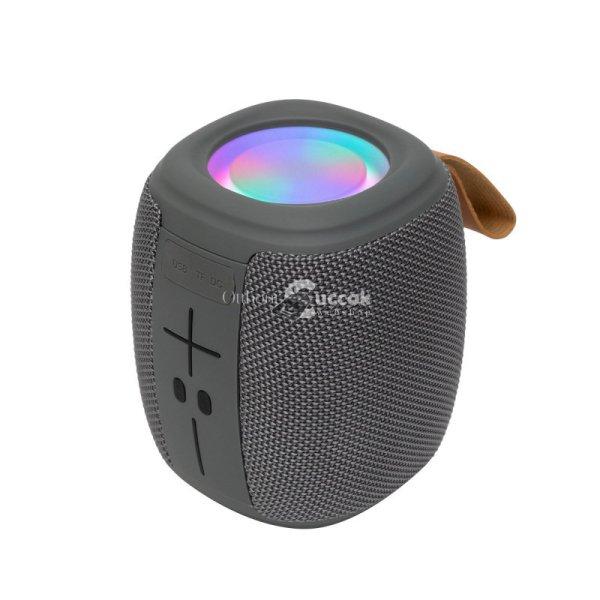 SAL BT 1000 hordozható bluetooth kihangosító, boombox, FM rádió, USB,
microSD, beépített mikrofon, RGB LED, ~4 óra üzemidő