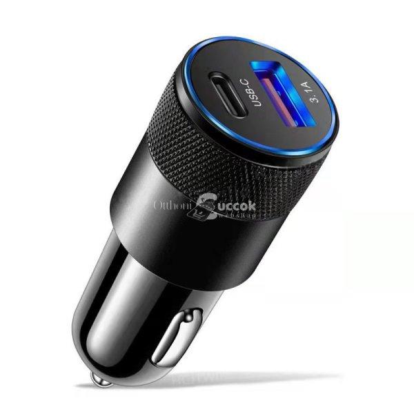 usb-c autós töltő adapter