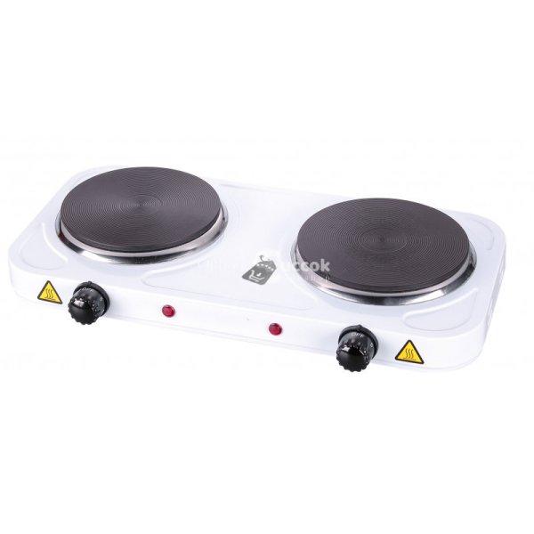 Esperanza Elektromos Tűzhely Cotopaxi - Dupla Főzőzónás, 1500W, Fekete