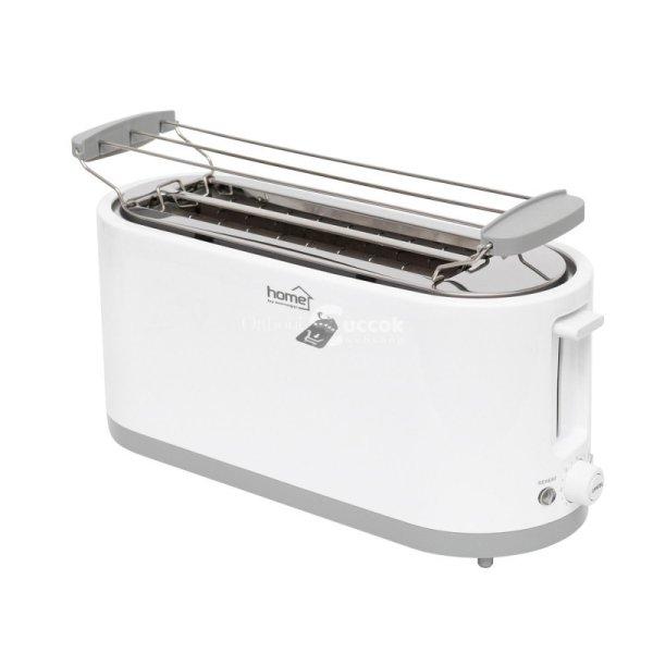 Home HG KP 42 4 szeletes kenyérpirító, 1400 W, cooltouch, 7 fokozat,
zsemlemelegítő, fehér