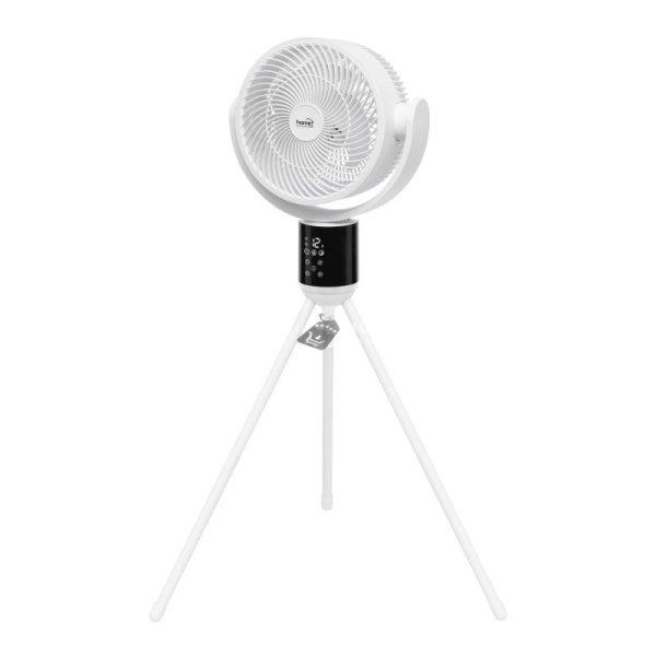 Home SFR88DC állványos ventilátor, 50 W, 18 cm névleges lapátátmérő, DC
motor, 12 fokozat, 3 üzemmód, 3 dőlésszög, kapcsolható o