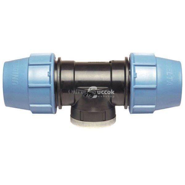 KPE T-idom BM 25mm x 3/4; - Belső menetes csatlakozó 25 mm átmérővel