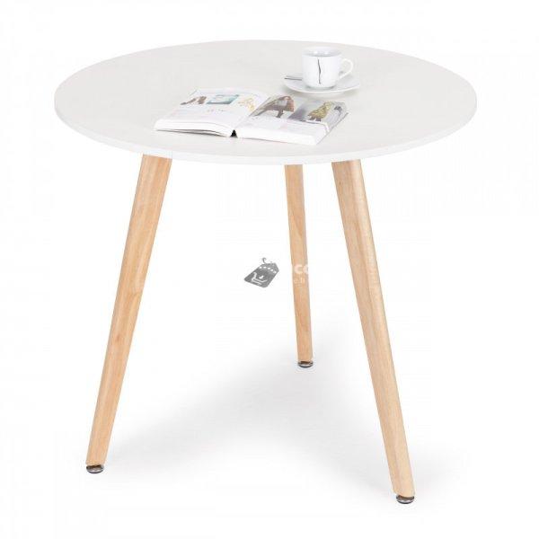 Modern fa asztal nappaliba és konyhába 80cm