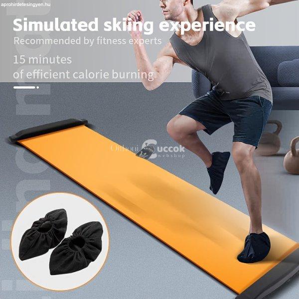 1.8 méter hosszú csúszópálya, beltéri gyorskorcsolya edző és fitnesz
eszköz