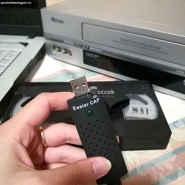 Easycap - USB videó digitalizáló adapter analóg videó rögzítéshez és
konvertáláshoz