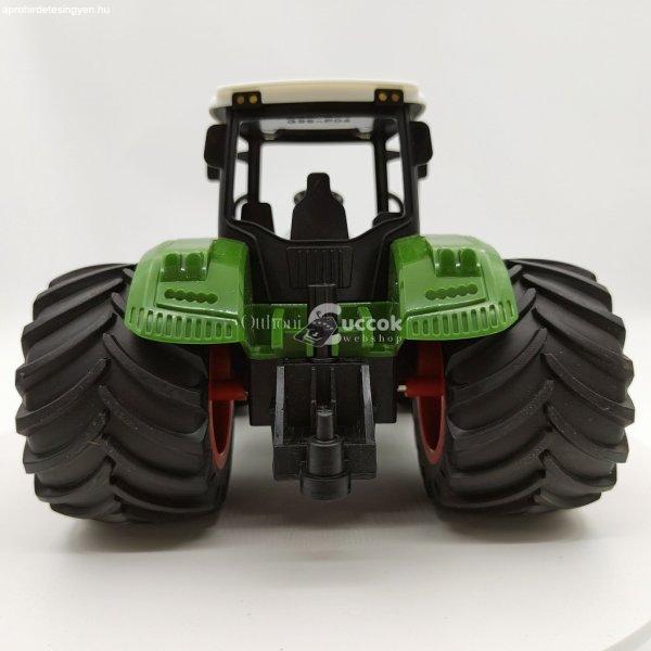 Nagy méretű zöld traktor játék
