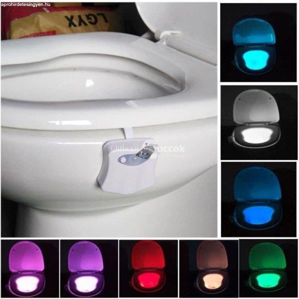 Toalett LED világítás - Éjszakai Mozgásérzékelős WC Fény