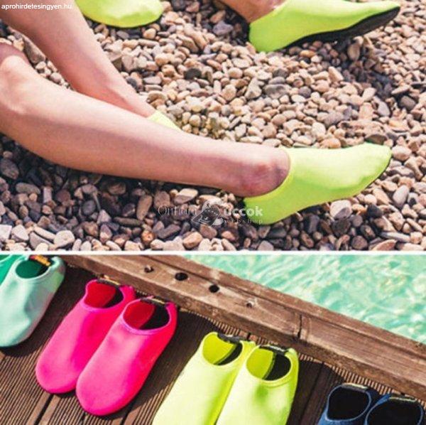 Vizicipő, tengeri cipő, úszócipő, fürdő cipő - Vízálló lábbeli vízi
sportokhoz és strandoláshoz