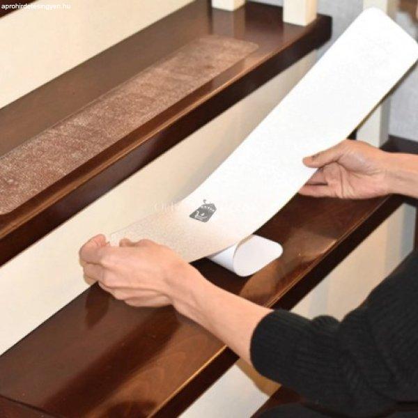 Átlátszó csúszásgátló szalag lépcsőkre és padlókra, biztonsági
felületkezeléshez