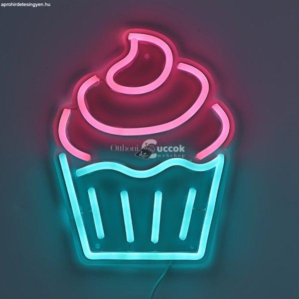 Bájos Muffin LED Neon Tábla