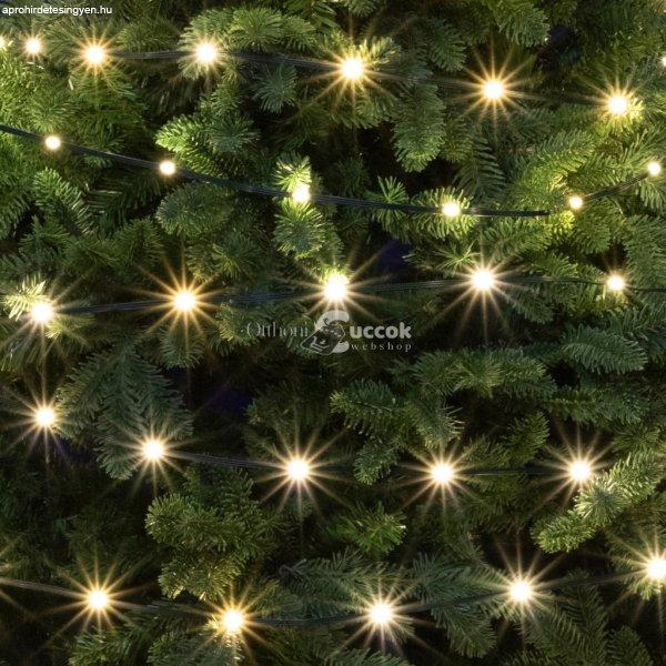 Home LED158DWW DOT LED-es fényfüzér, kül- és beltéri kivitel, 150 db
melegfehér LED, 8 világítási mód, 15 m füzérhossz