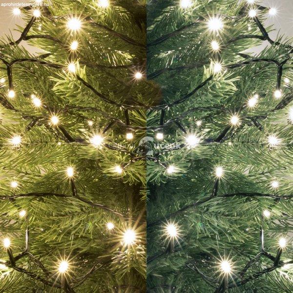 Home LED305WWWH LED-es dual color fényfüzér, kül- és beltéri kivitel, 300
db melegfehér/hidegfehér LED, 21 m füzérhossz