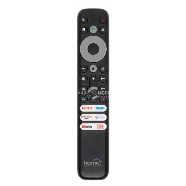 Home URCTCL távirányító, TCL okos TV készülékekhez, előre kódolt, 2 x
1,5 V (AAA) elem