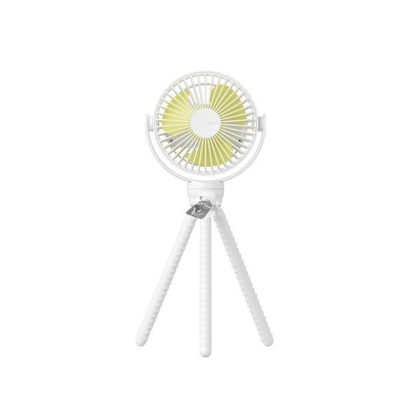 JisuLife FA40 White Octopus mini ventilátor, 4 fokozat, 4000mAh akkumulátor,
fehér