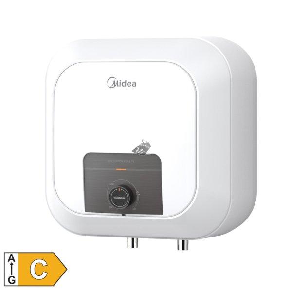 MIDEA elektromos vízmelegítő, bojler, 2500 W, 30 liter, konyhapult fölé
szerelhető, IPX4, zománcozott, 30-75 °C, 0,75 MPa