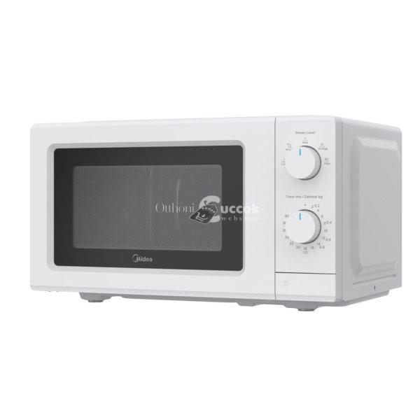 MIDEA MD-MP012MK-WH mikrohullámú sütő, 700 W, 19 L, mechanikus