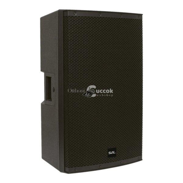 SAL PAP43BT professzionális hangdoboz, 38cm mélysugárzó, aktív zenekari
hangdoboz, Bluetooth, MP3, USB, SD, multimédia lejátszó, digitális kijelző