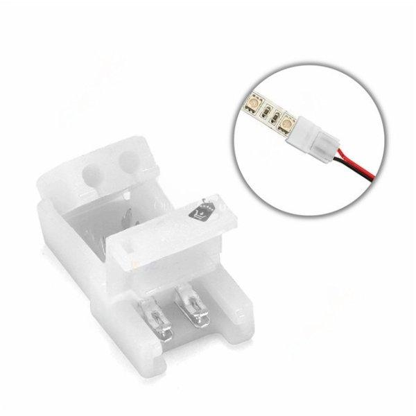 RGB LED szalag kapcsoló szett, többféle pin konfigurációval (2/3/4 pin,
8/10 mm) és 2 pin 8 mm opcióval