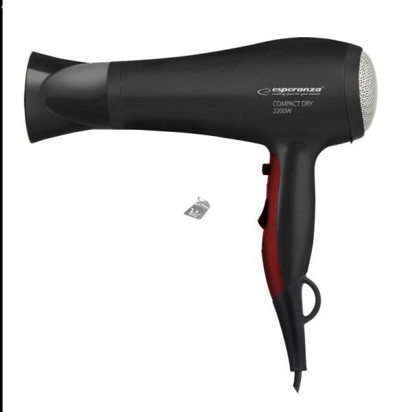 Esperanza - 2200W Professzionális Hajszárító Gyors Szárításhoz és
Formázáshoz