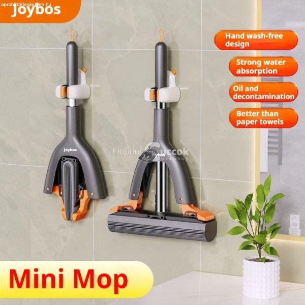 Joybos Kompakt Mini Felmosó Készlet 2 Cserélhető Szivacsfejjel, Könnyű
Tisztításhoz