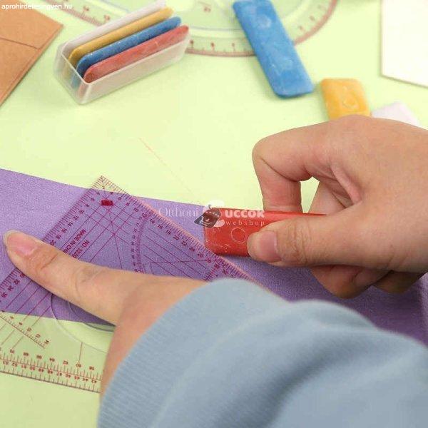 Íves tervezővonalzó készlet (4 db) - Precíziós rajzoláshoz és
tervezéshez