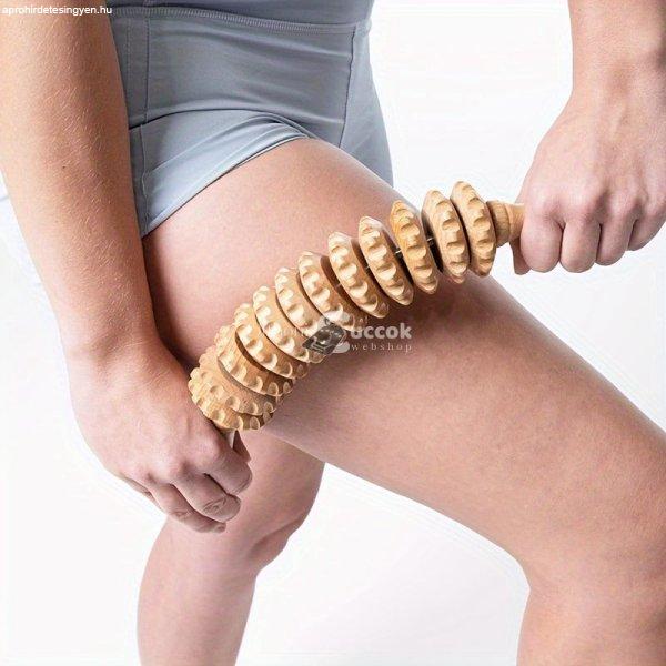 Ívelt Faterápiás Masszázsgörgős Eszköz Testmasszázshoz és
Relaxációhoz