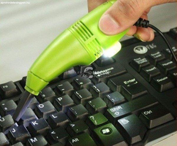 USB mini porszívó billentyűzet és laptop tisztításához