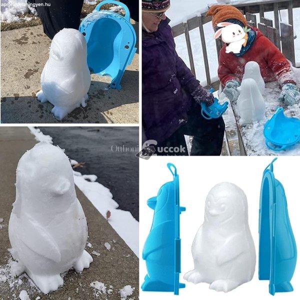 Pingvin Alakú Hógolyókészítő