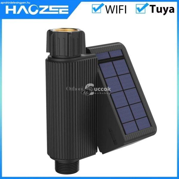 Okos WiFi-s öntöző időzítő napenergiával