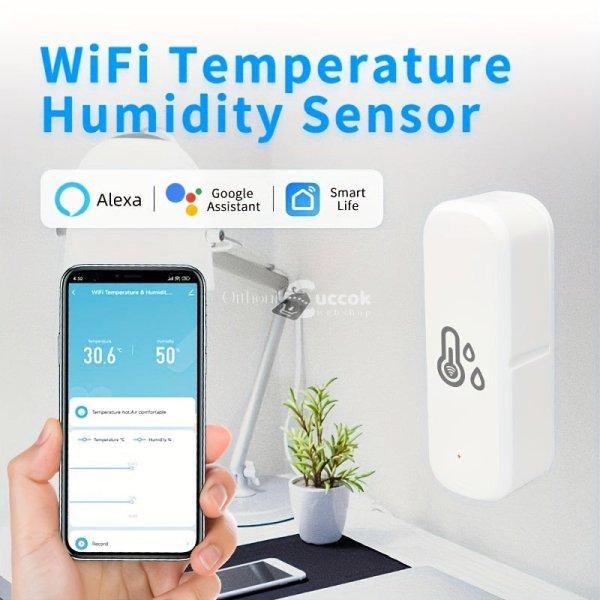 Wifi-s Mini Beltéri Hőmérséklet- És Páratartalom-mérő