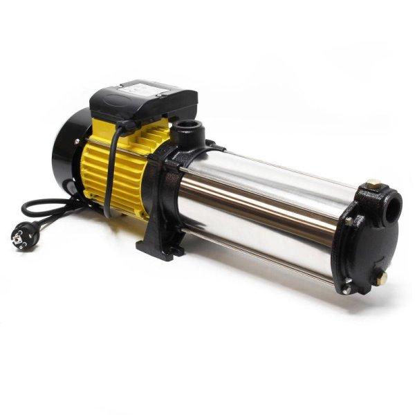 Többlépcsős centrifugális szivattyú házivízrendszerekhez – 2200 W, 9000
l/óra kapacitással, rozsdamentes kivitelben