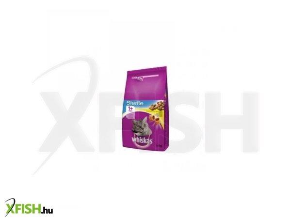 Whiskas Sterilie száraz macskaeledel csirkével 1,4kg