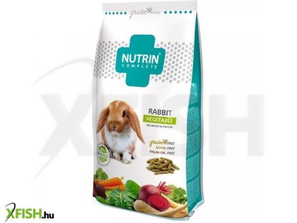 Nutrin Complete Nyúleledel Gabonamentes Zöldség 1500g