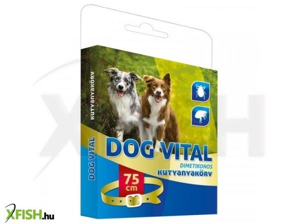 Dog Vital Dimetikonos Kutyanyakörv Piros