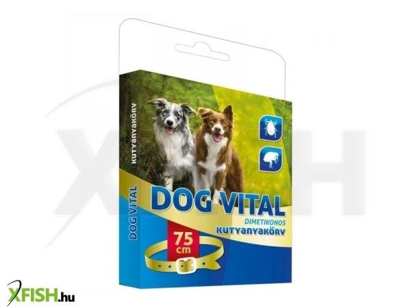 Dog Vital Dimetikonos Kutyanyakörv Fekete