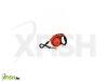 Flexi Xtreme szalagos automata prz XS 3m, narancs 15kg-ig
