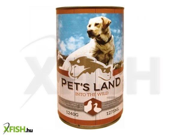 Pet S land dog konzerv baromfi 1240g